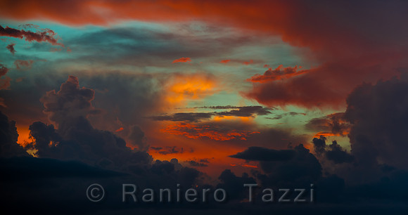 Clouds at sunset in Miami #2, Florida, USA