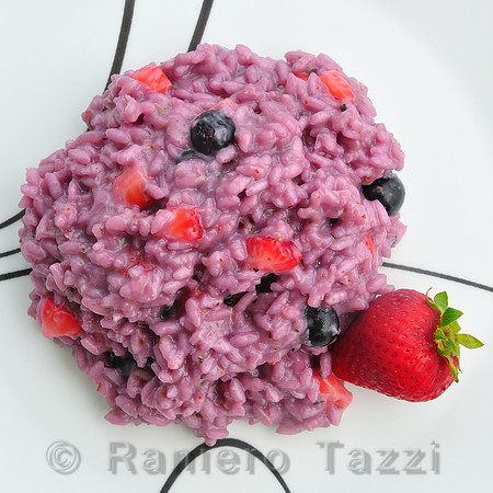 Risotto ai frutti di bosco