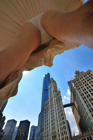 Forever Marilyn, by Seward Johnson - Chicago, USA