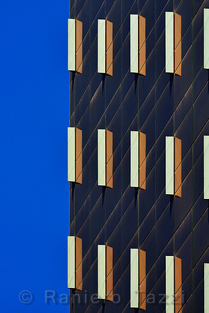 Facade of the Concorde Hotel, Manhattan, New York