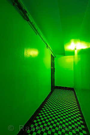 Rest room corridor, Manhattan - New York