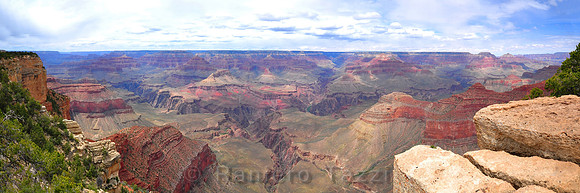 Panorama of the Grand Canyon, Arizona