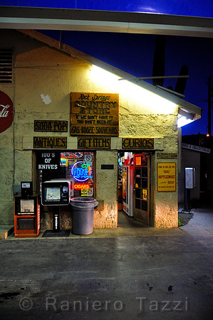 Gas Station in Rock Springs - Arizona, Usa