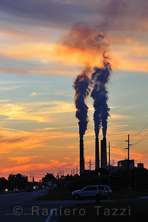 Power Plant in Apollo Beach - Florida, Usa