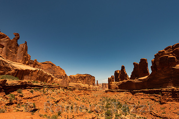 Park Avenue Viewpoint, Arches National Park, Utah