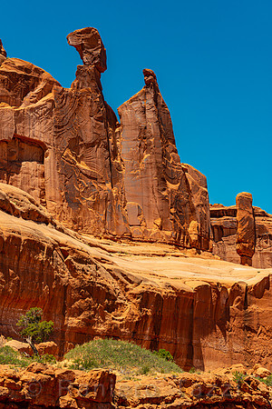 Park Avenue Viewpoint, Arches National Park, Utah