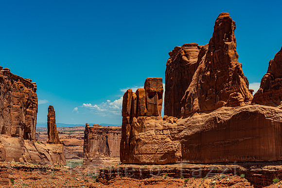 Park Avenue Viewpoint, Arches National Park, Utah