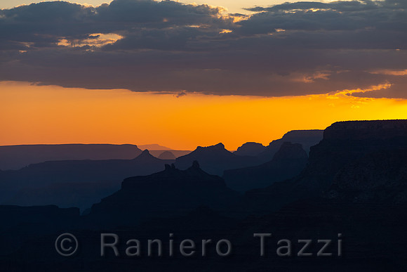 Sunset at Grandview Point, Grand Canyon, AZ