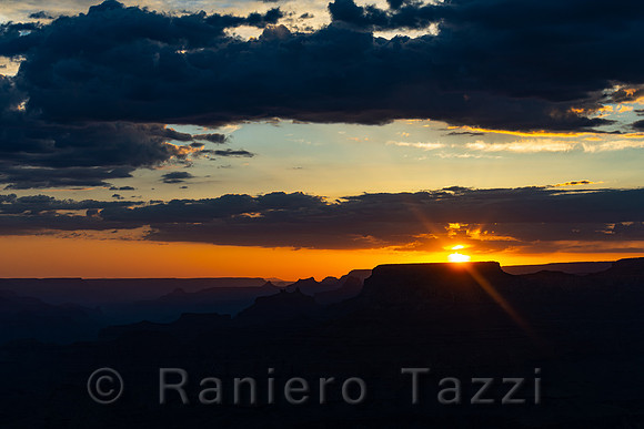 Sunset at Grandview Point, Grand Canyon, AZ