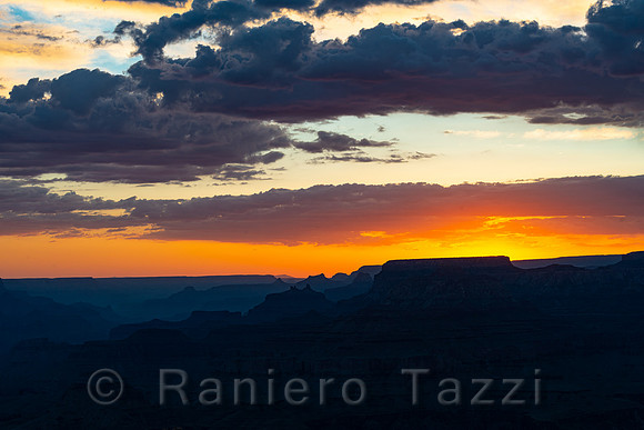 Sunset at Grandview Point, Grand Canyon, AZ