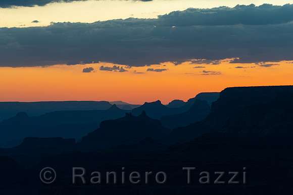 Sunset at Grandview Point, Grand Canyon, AZ
