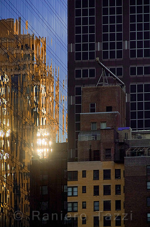 Reflections on the Trump World Tower - Manhattan, New York, Usa