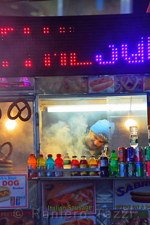 Street Food Vendor - Manhattan, New York, USA