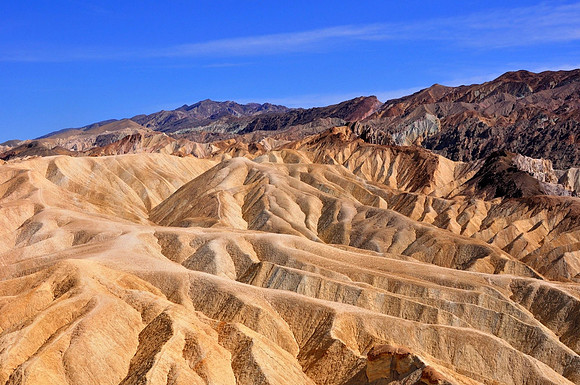 Zabriskie Point 1, Death Valley, California
