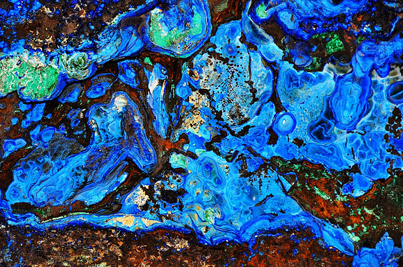Azurite - Malachite