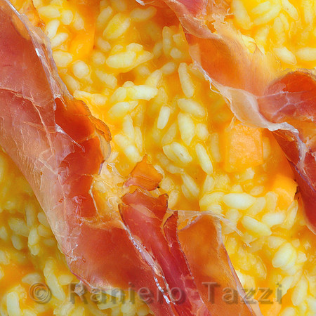 Risotto prosciutto e melone