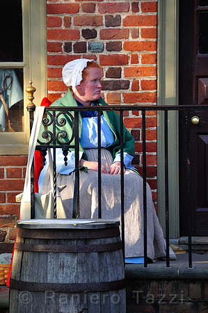 Woman in Williamsburg - Virginia, Usa