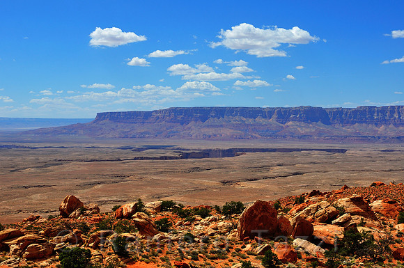 Here is where the Grand Canyon starts, near Page - Arizona, Usa